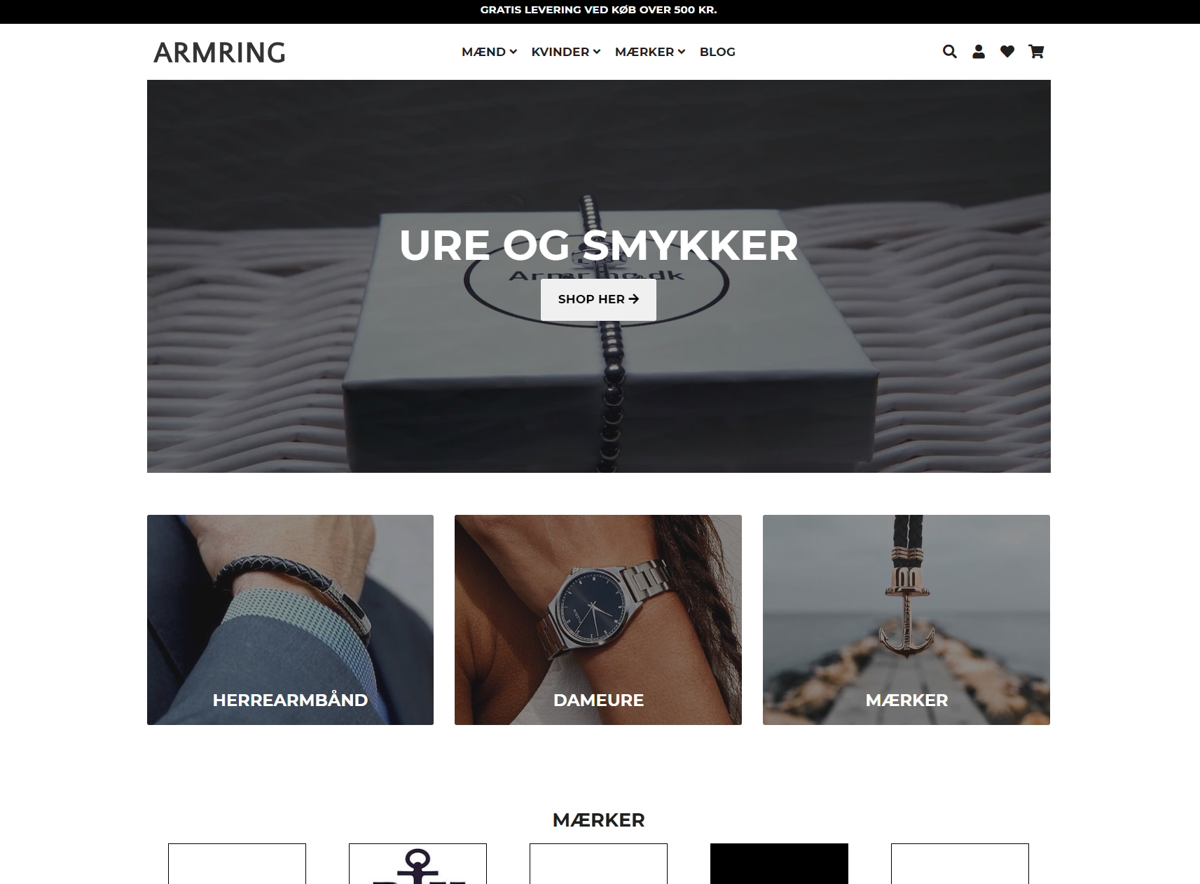Armring.dk — Jewellery Webshop